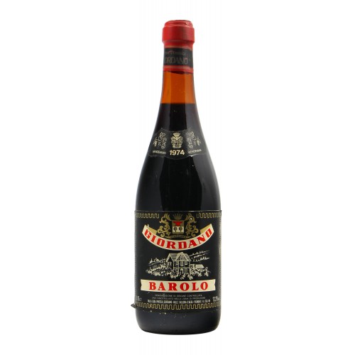 BAROLO 1974 GIORDANO Grandi Bottiglie