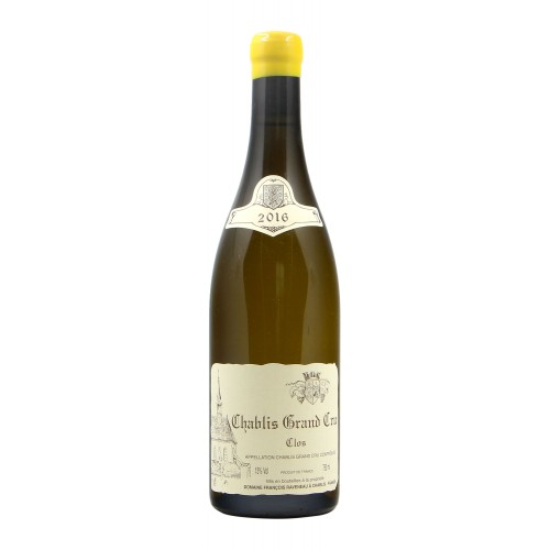 CHABLIS GRAND CRU CLOS 2016 Raveneau Grandi Bottiglie