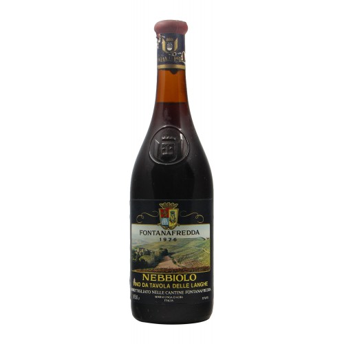 Nebbiolo 1976 FONTANAFREDDA GRANDI BOTTIGLIE