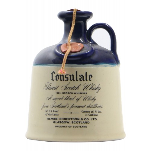 CONSULATE FINEST SCOTCH WHISKY 12 YEARS OLD 75CL NV ROBERTSON'S Grandi Bottiglie