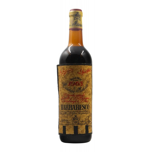 Barbaresco Riserva Speciale 1965 VILLADORIA GRANDI BOTTIGLIE