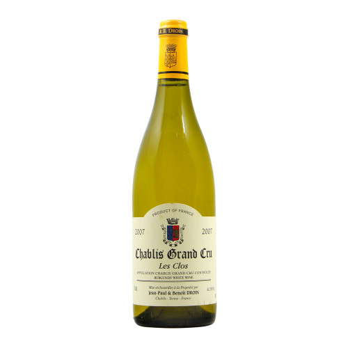 CHABLIS GRAND CRU LES CLOS 2007