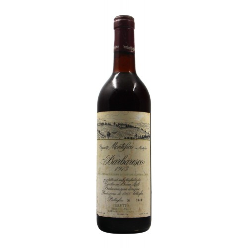 BARBARESCO MONTEFICO 1973 CERETTO Grandi Bottiglie