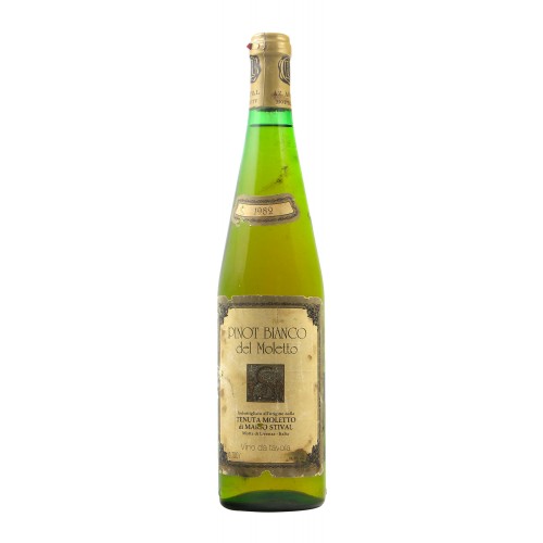 Pinot Bianco 1982 TENUTA MOLETTO GRANDI BOTTIGLIE