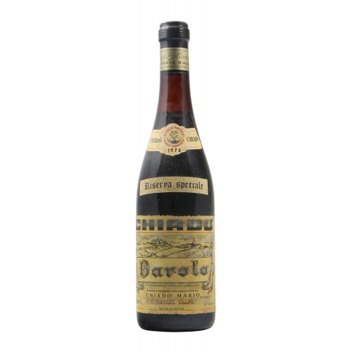 BAROLO RISERVA SPECIALE 1974 CHIADO' MARIO Grandi Bottiglie