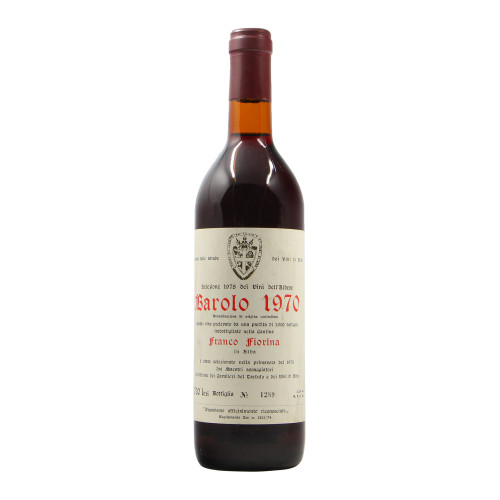 BAROLO 1970 FIORINA FRANCO