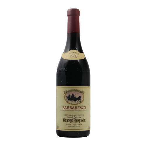 BARBARESCO 1986 VECCHIO PIEMONTE GRANDI BOTTIGLIE