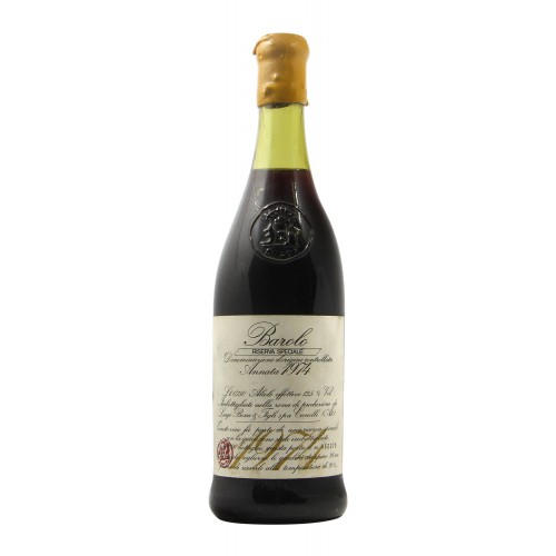 Barolo Riserva Speciale 1974 LUIGI BOSCA GRANDI BOTTIGLIE