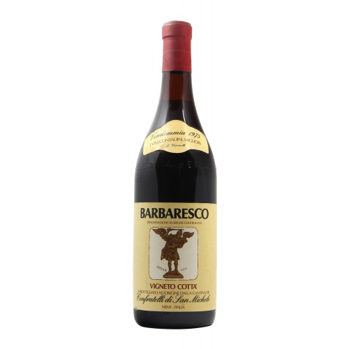 BARBARESCO VIGNETO COTTA' 1975 CONFRATELLI DI SAN MICHELE Grandi Bottiglie