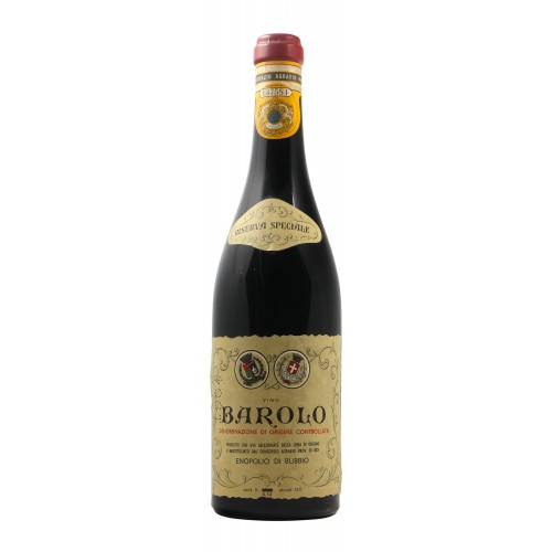 Barolo 1964 ENOPOLIO DI BUBBIO GRANDI BOTTIGLIE