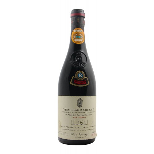 BARBARESCO RISERVA SPECIALE CREMOSINA 1964 BERSANO Grandi Bottiglie