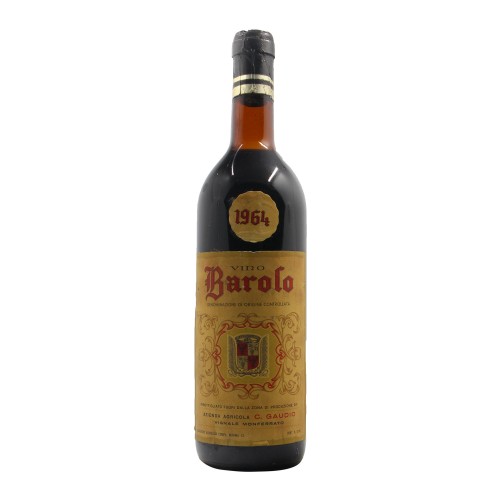 Barolo 1964 GAUDIO C. GRANDI BOTTIGLIE