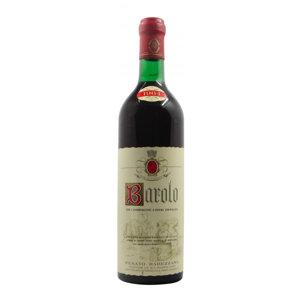 BAROLO 1964 RABEZZANA RENATO Grandi Bottiglie