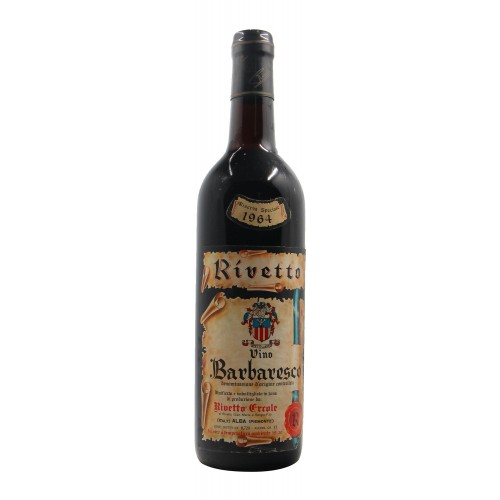 Barbaresco Riserva Speciale 1964 RIVETTO ERCOLE GRANDI BOTTIGLIE