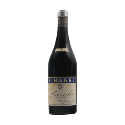 BAROLO EXTRA VECCHIO CLEAR COLOUR 1957 PAOLO ZINGARI Grandi Bottiglie