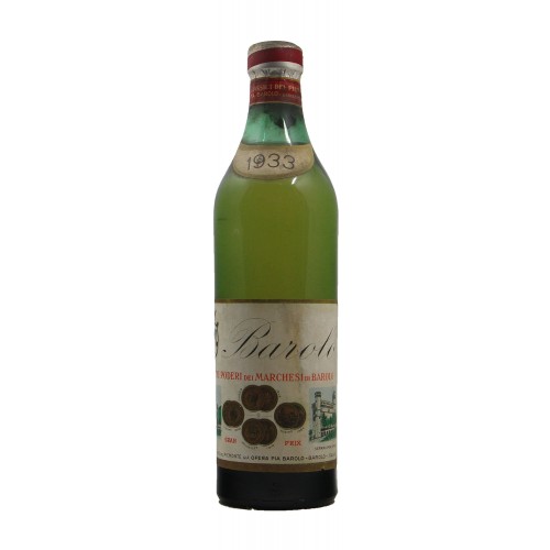BAROLO CLEAR COLOUR 1933 MARCHESI DI BAROLO Grandi Bottiglie