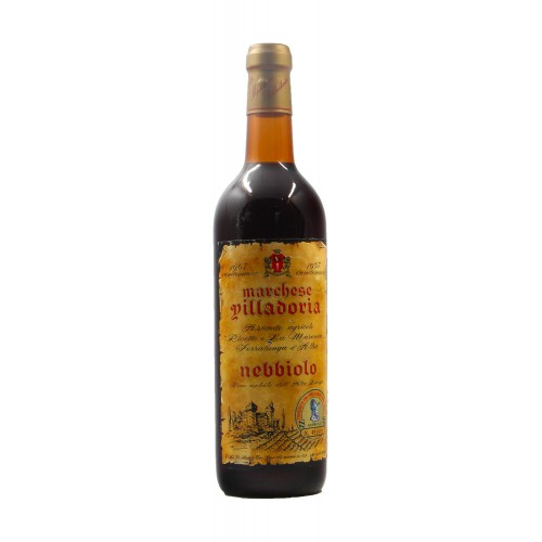 NEBBIOLO 1967 VILLADORIA Grandi Bottiglie