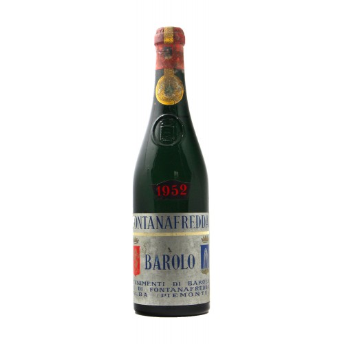 BAROLO CLEAR COLOUR 1952 FONTANAFREDDA Grandi Bottiglie