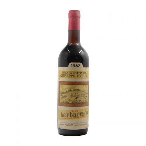 BARBARESCO 1967 VOGHERA Grandi Bottiglie