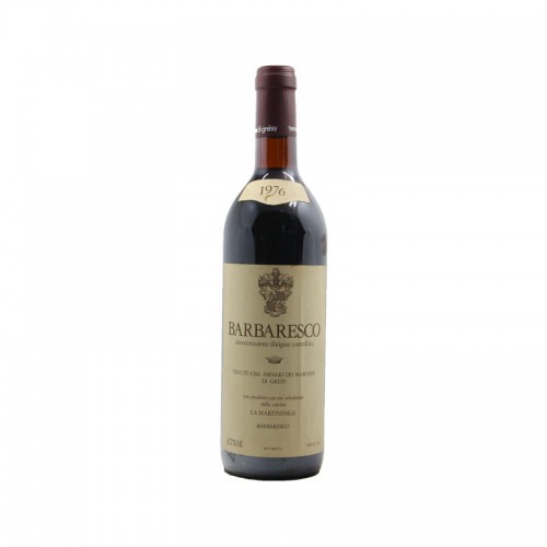 BARBARESCO MARTINENGA 1976 MARCHESI DI GRESY Grandi Bottiglie