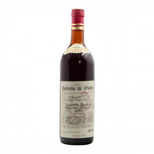 DOLCETTO D'OVADA 1979 PESTARINO AGOSTINO GRANDI BOTTIGLIE