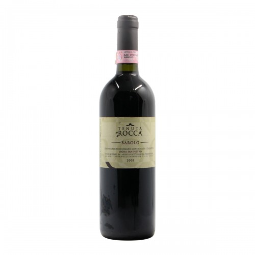 BAROLO VIGNA SAN PIETRO 2003 TENUTA ROCCA GRANDI BOTTIGLIE