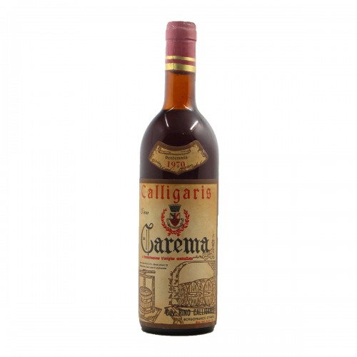 CAREMA RISERVA 1970 RINO CALLIGARIS GRANDI BOTTIGLIE