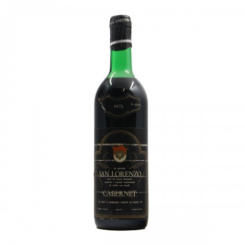 CABERNET 1973 SAN LORENZO GRANDI BOTTIGLIE