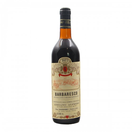 BARBARESCO 1973 ADRIANO ALFREDO Grandi Bottiglie