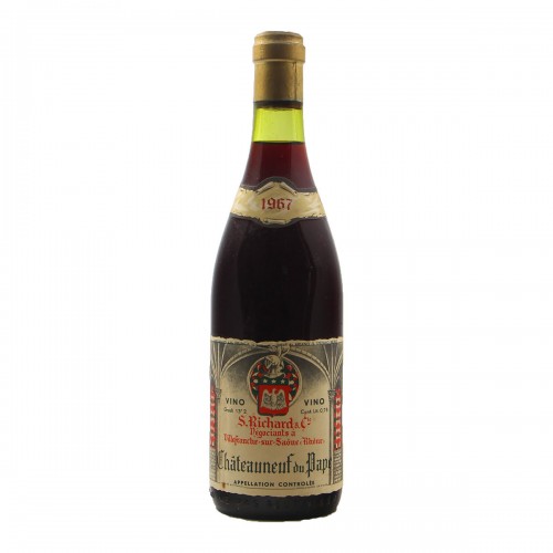 CHATEAUNEUF DU PAPE 1967 S. RICHARD GRANDI BOTTIGLIE