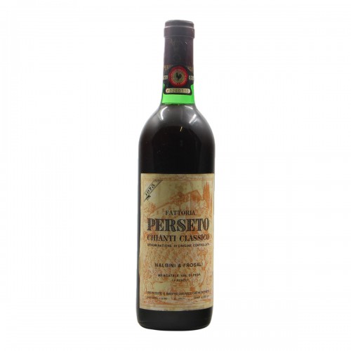 CHIANTI CLASSICO 1975 FATTORIA PERSETO GRANDI BOTTIGLIE