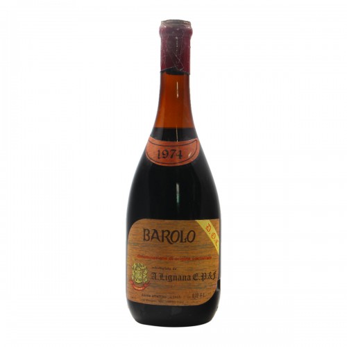 BAROLO 1974 LIGNANA GRANDI BOTTIGLIE