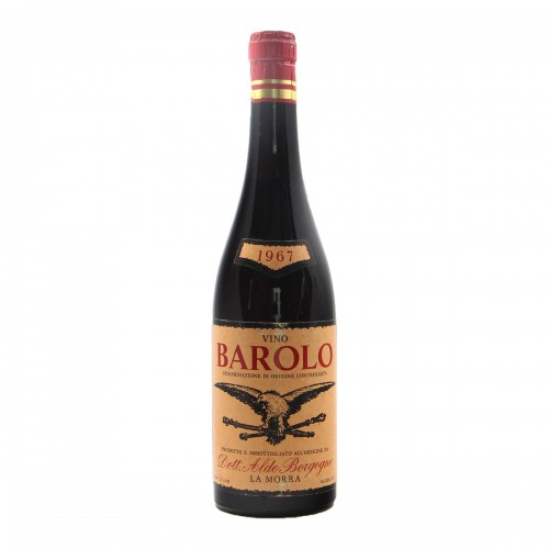 Barolo 1967 ALDO BORGOGNO GRANDI BOTTIGLIE