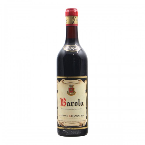 BAROLO 1964 CURONE GIOVANNI Grandi Bottiglie