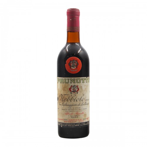 NEBBIOLO SECCO CRU VALMAGGIORE DI LA VEZZA 1964 PRUNOTTO Grandi Bottiglie