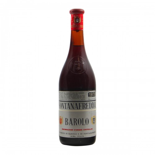 BAROLO CLEAR COLOUR 1970 FONTANAFREDDA GRANDI BOTTIGLIE