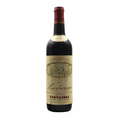 BARBARESCO 1971 CANTINA VIGNAIOLI ELVIO PERTINACE GRANDI