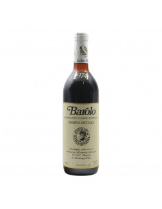 BAROLO RISERVA SPECIALE 1974 VILLADORIA Grandi Bottiglie