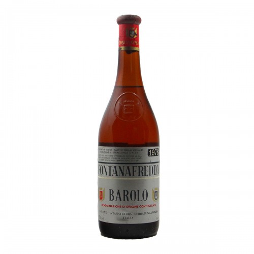 BAROLO CLEAR COLOUR 1976 FONTANAFREDDA Grandi Bottiglie