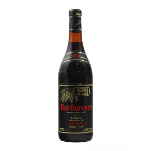 BARBARESCO 1974 BEL COLLE GRANDI BOTTIGLIE