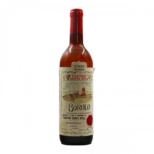 BAROLO RISERVA CLEAR COLOUR 1968 FATTORIA SANTA RITA Grandi Bottiglie