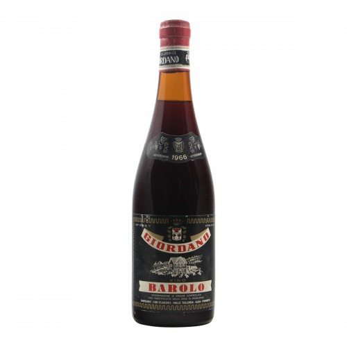 BAROLO 1966 GIORDANO Grandi Bottiglie