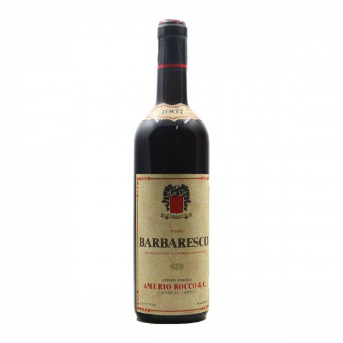 Barbaresco 1967 AMERIO ROCCO GRANDI BOTTIGLIE