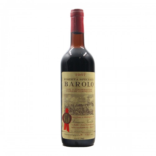 BAROLO RISERVA SPECIALE 1967 NICOLELLO Grandi Bottiglie