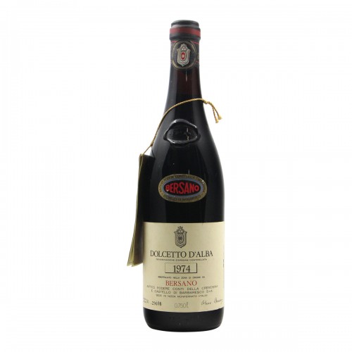 DOLCETTO D'ALBA 1974 BERSANO GRANDI BOTTIGLIE