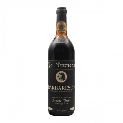 Barbaresco La Spinona 1974 BERUTTI GRANDI BOTTIGLIE