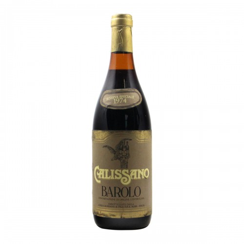 Barolo Riserva Speciale 1974 CALISSANO GRANDI BOTTIGLIE