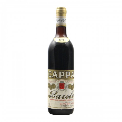 Barolo 1974 CAPPA PIETRO GRANDI BOTTIGLIE