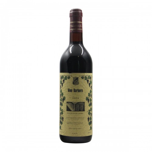 BARBERA 1974 GABRI Grandi Bottiglie