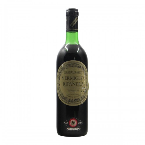 CHIANTI CLASSICO 1974 VERMIGLIO DI RIPANERA Grandi Bottiglie